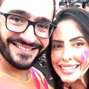 Nathália e Anderson, clientes da NavesBelezini